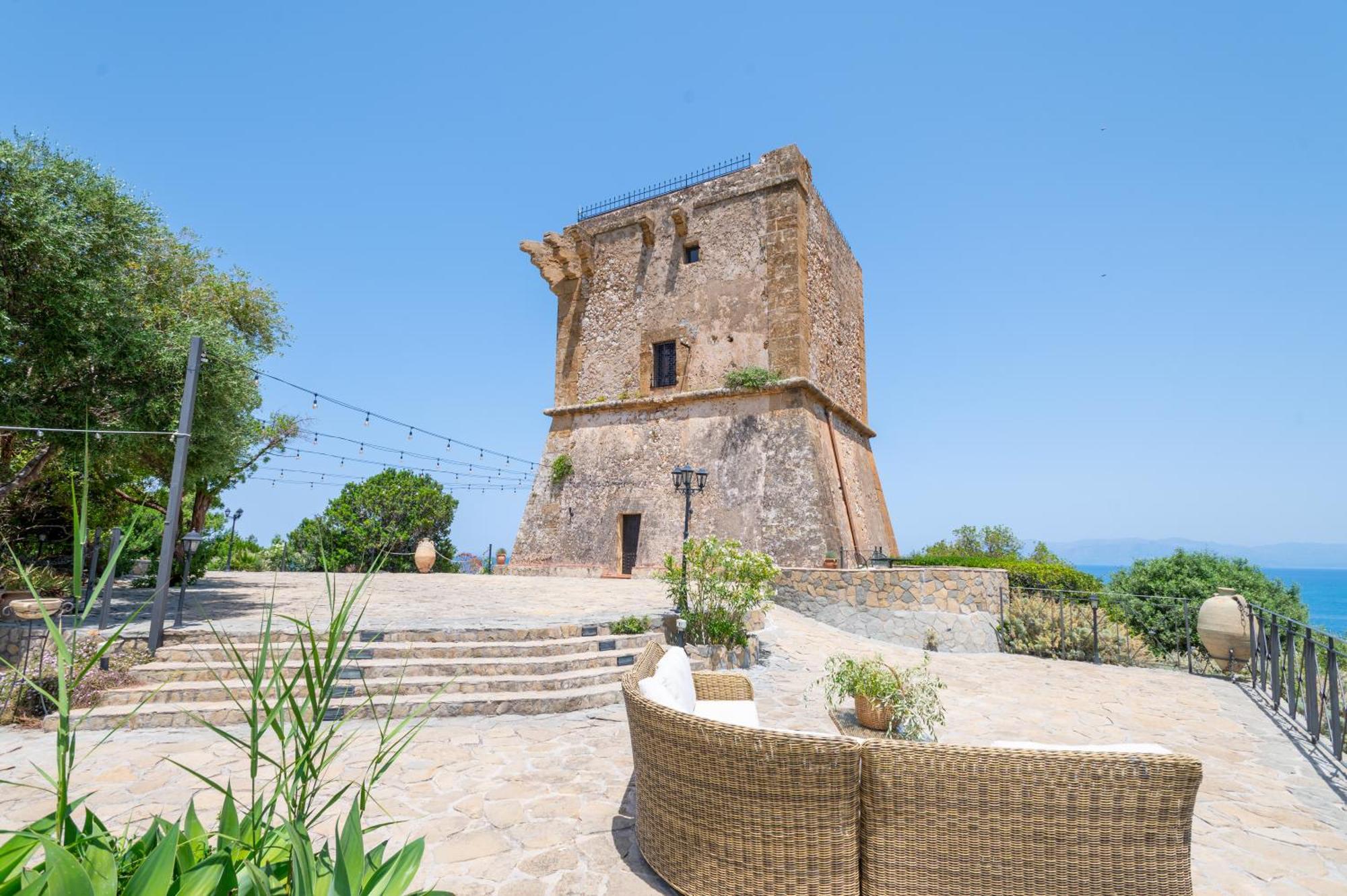 Appartement Torre Di Scopello à Scopello  Extérieur photo