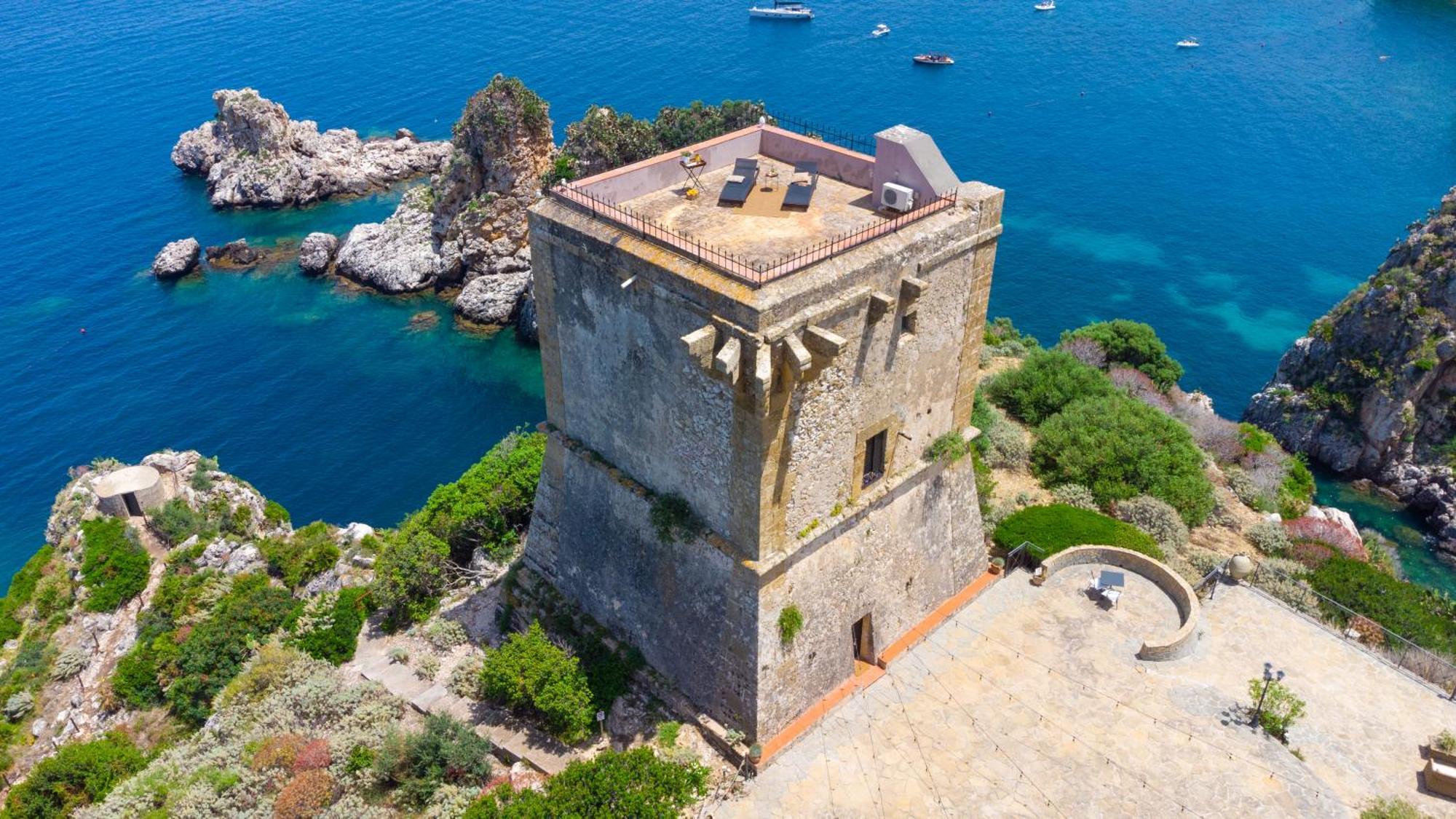 Appartement Torre Di Scopello à Scopello  Extérieur photo