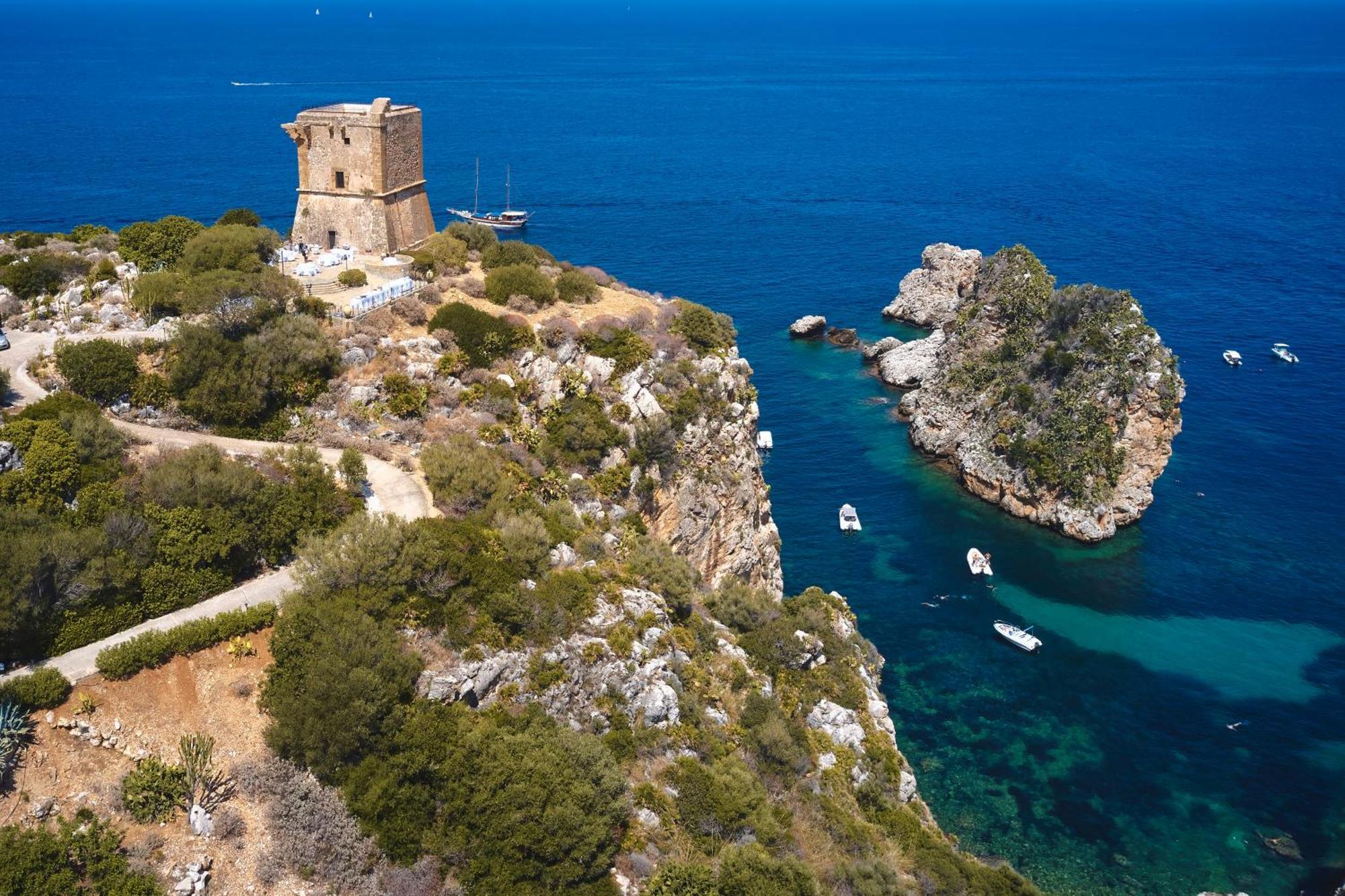 Appartement Torre Di Scopello à Scopello  Extérieur photo